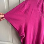 Classic Elements  pink short sleeve v neck tee size 24-26W Photo 1