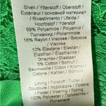 Ganni Green Cutout Twisted Lace Midi Dress Embroidered Floral Long Sleeve 36 4 Photo 6