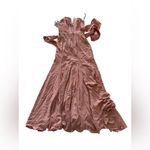 Vera Wang color Ballet Strapless Crepe Crepe Mermaid Bridesmaid Dress Size 6 Photo 1