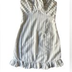 American Eagle New AE studio cotton candy LA tie front mini dress size XS Photo 0