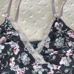 Laura Ashley Laura Ashley® | Gray Floral Tank Pajama Set ,size L Photo 3