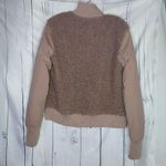 UpWest Women’s Utility Sherpa Bomber Jacket Pink Size M Photo 7