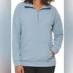 Marc New York  Marc Jacob Quarter Zip Ribbed Pullover Jacket Blue Size Medium Photo 0