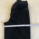 Frank & Eileen Monaghan High Waist Raw Hem Crop Jeans Black Size 27 NWOT Photo 3