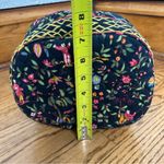 Vera Bradley  Round Quilted Cosmetic Jewelry Case Retired MING Print Asian Photo 13