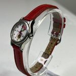 Disney  Minnie Mouse Women's Red Leather Watch Collectible Photo 3