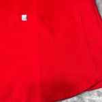 Fabletics  Scrub Top Womens Large Red V-Neck Short Sleeve Casual Nursing Medical Photo 11