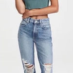 SLVRLAKE‎ Roxy High Rise Jean In After The Storm 23 NWT! Blue Photo 0