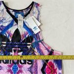 Adidas RARE  Originals Florera Abstract Floral Trefoil Logo Tank Top Size M Photo 5