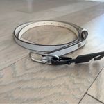 Rag and Bone NWOT  Baby Rounded Rebound Belt in Antique White Sz Small Photo 2