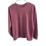 L.L.Bean Traditional Fit Cotton Crewneck Sweatshirt Size Small Regular Burgundy Red Photo 1