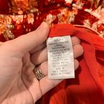 Kori Floral Dress in Orange and Golds Photo 4