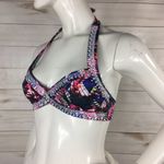 PINK - Victoria's Secret VS Pink Embroidered Halter Bikini Top Photo 1