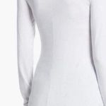 Halogen NWOT  White Crew Neck Modal Long Sleeve Tee Size XXL Photo 1