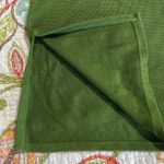 Bob Mackie  women’s small wearable art sweatshirt green embroidered necklace knit Photo 4