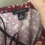 Ann Taylor  floral, long sleeve peasant blouse Photo 3