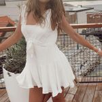American Threads White Romper Photo 1