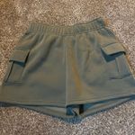 Green cargo sweatpant shorts Size L Photo 0