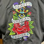 Urban Decay *RARE*  Limited Edition Beauty With An Edge Bomber Jacket Size L Photo 1