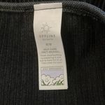 Aerie Offline by Womens Black Seamless Cable Square Neck T-Shirt Photo 7