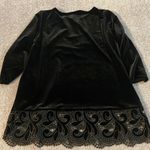 Chico's  Travelers Collection Velvet Lace top Photo 5