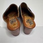 BOC BORN CONCEPT Clogs Sz 7M Grey Faux Suede Block Heel Slip On Shoes Gray Photo 8