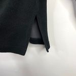 Soft Surroundings Vintage Y2K Black Crepe Knit Kimono Asian Flowy Artsy Jacket L Photo 6