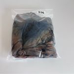 Coin 1804 Draped Cardigan Duster Vest Womens Medium Blue Brown Tie Dye Hoodie Photo 12