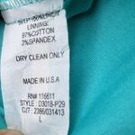 Maternal America Green Linen Cap Sleeve Crochet Eyelet Maternity Dress L Size undefined Photo 4