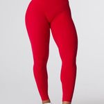 NVGTN Leggings - Red Wine Signature 2.0 Leggings Photo 0