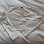 Brandy Melville White  Cropped Sweater Photo 0
