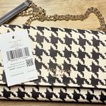 Kate Spade  Houndstooth Crossbody with Gold Chain Photo 6