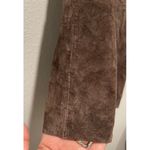 OUTFIT PETITE LEATHER Brown Mini Skirt Size 12 Photo 4