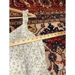 Hatch The Lucy Womens White Green Ruffle Floral V Photo 8