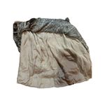 Free People  Daydreaming Embellished Mini Beaded Skirt Antique Gold Sz 0 Photo 6