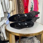 Cult Gaia New  Serena Thigh High Black Leather OTK Tall Kitten Heel Boots 35.5 Photo 10