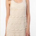 Staring At Stars URBAN OUTFITTERS / ~ Oatmeal Crocheted Tiered Dress ~ Size M Photo 4
