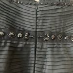 BCBGMAXAZRIA strapless feathers jewel detail dress Size 2 Photo 7