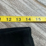 Soft Surroundings  faux suede black leggings, high rise. Women’s size S petite Photo 6