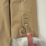 Current/Elliott  The Highball Blazer Jacket Women’s 1 US Size 2-4 Tan/Gold Accent Photo 11