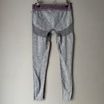 Gymshark  sz XS gray purple‎ yoga fitness leggings Photo 3