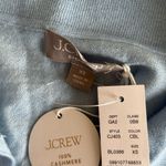 J.Crew Featherweight cashmere short-sleeve sweater-polo in Canary Blue, Size XS Photo 8