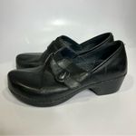 Dansko  black leather clogs women’s size 37 6.5 classic work shoes professional Photo 2