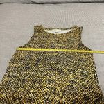 Michael Kors  Sz M Medium Yellow Snakeprint Sleeveless Chain Neck Top Shirt Photo 8
