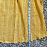 Van Heusen 🦋 NWT  Mustard Yellow Sleeveless Tank Top Blouse Small Photo 4