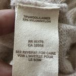 Free People  Wool Blend Hooded Cardigan Tan Size XSmall Photo 3