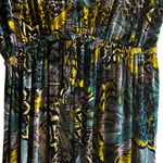 Womens Size L Casual Sleeveless Maxi Dress Plunging V Photo 4