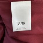 EXPRESS Burgundy Velvet Double Breasted Blazer Photo 5