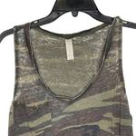 Altar'd State Altar'd State Tank Top Size Large Camo Pattern Worn Look Womens Cotton Blend Photo 1