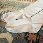 Black and White Striped Knee High Tube Socks Photo 2